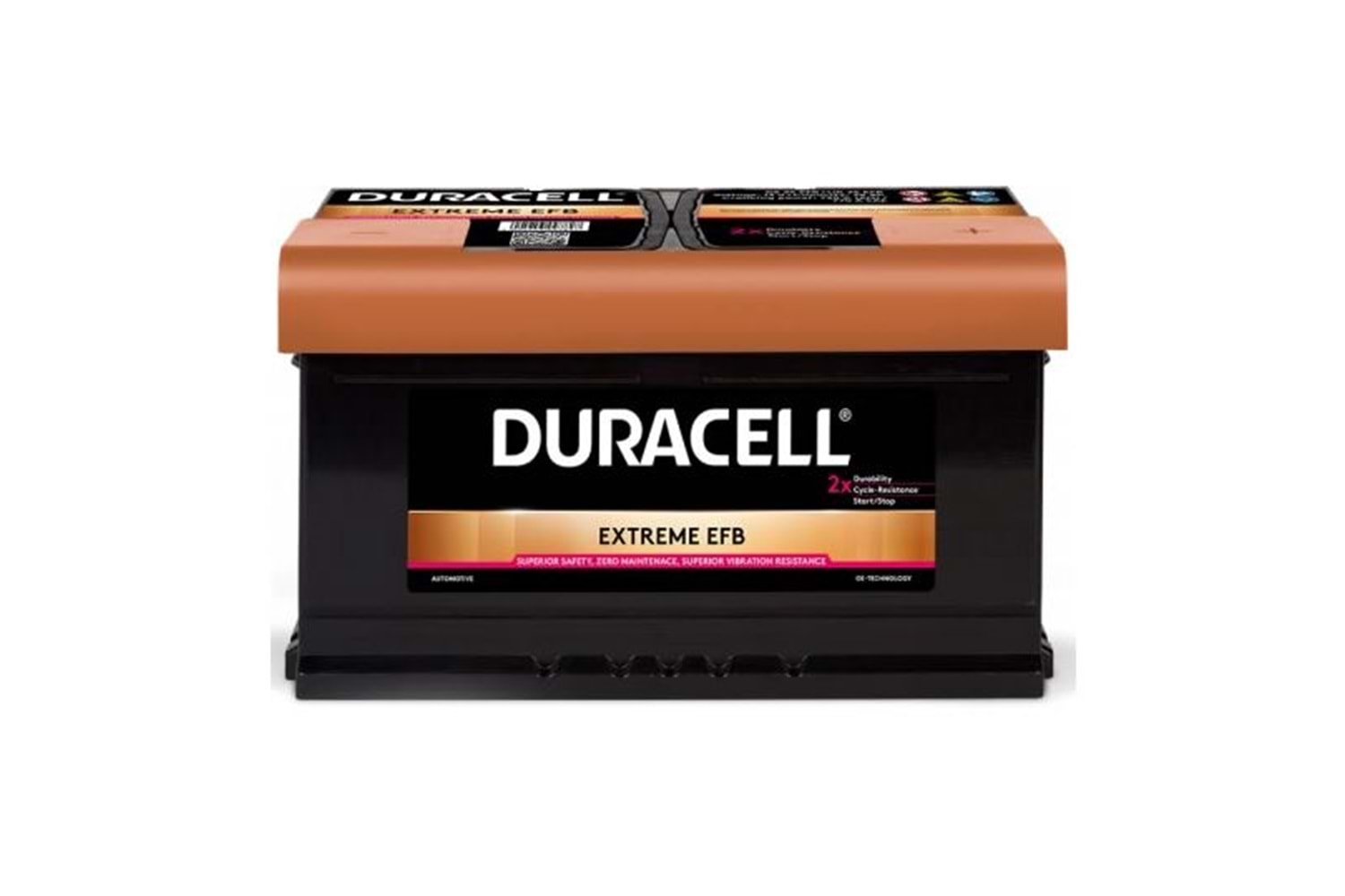 DURACELL AKÜ 12V 45AH DÜZ DAR