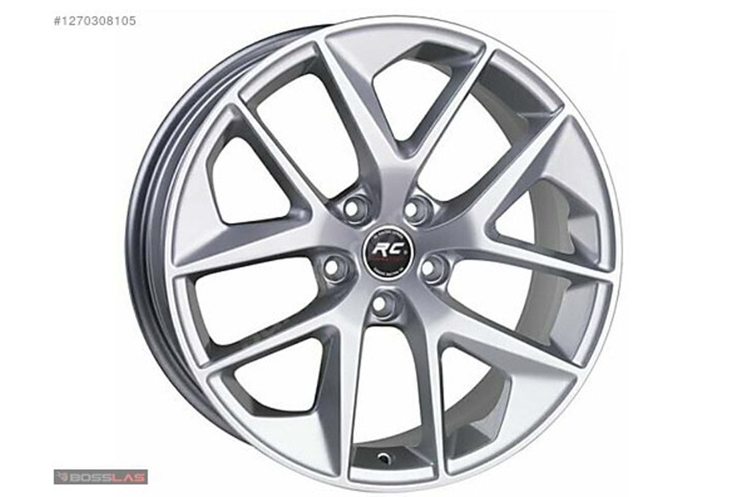 RC227 SILVER JANT 8X18 5X112 ET40 57,1 SEAT FR (4ADET)