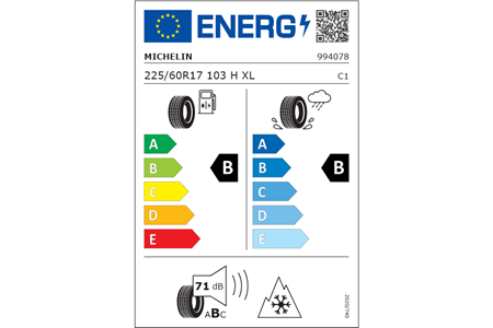 Michelin 225/60R17 103H Xl Alpin 7 Oto Kis Lastigi (Üretim Yili: 2025)