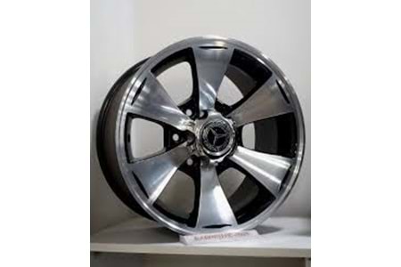 RC191 6X130 8X16 RC-191 ET25 84.1 BLACK MACHİN (4ADET)
