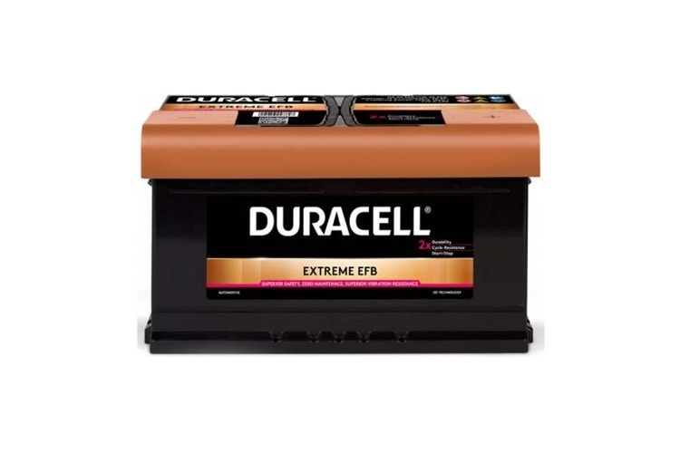 DURACELL AKÜ 12V 45AH DÜZ DAR