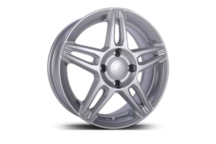 RC SLK1684 SILVER JANT 6X14 4X108 ET38 63,3 FİESTA (4ADET)