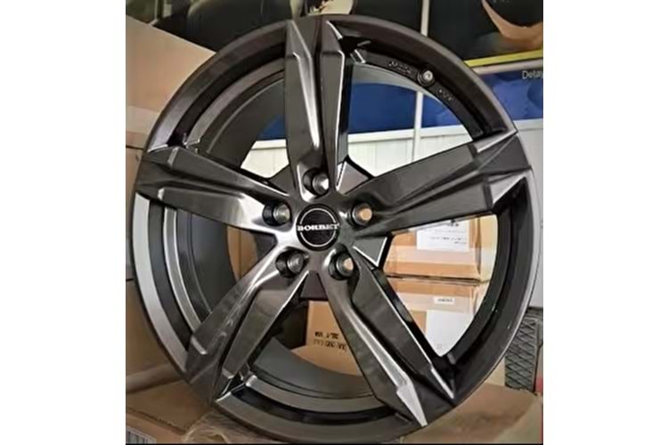 EMR JANT BORBET 8X18 5X108 72,5 ET 45 M.ANTRASİT (4 ADET )