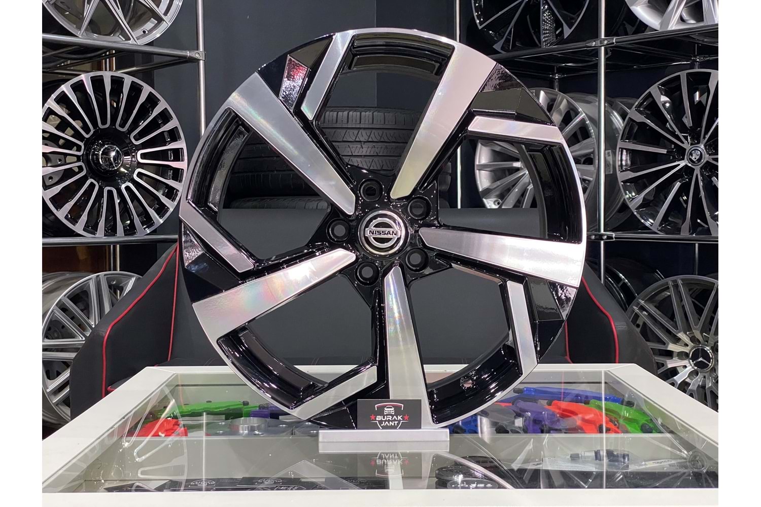 EMR DY117 7X17 5X114,3 66,1 BLACK DİAMOND (4ADET)