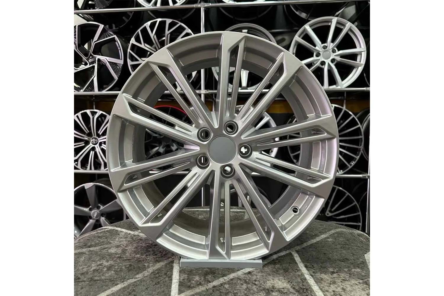 DY297 JANT VERONA SİLVER 7,5X17 5X100 ET35 57,1 (4ADET)