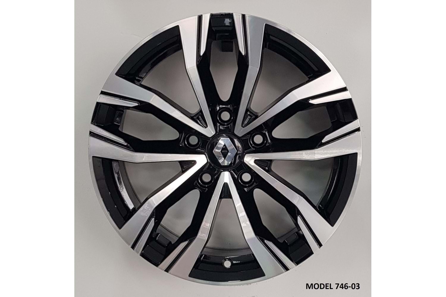 EMR DY 747 7,5X17 5X114 ET40 66,1 BLACK DİAMOND (4ADET)