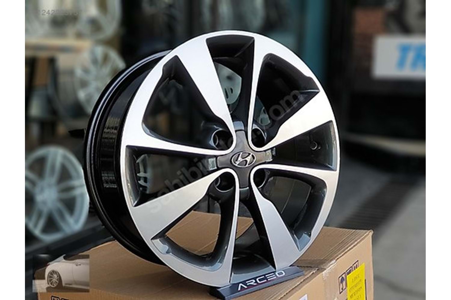 RC5051 İ20 JANT 6,5X15 4X100 BLACK DİAMOND (4ADET)